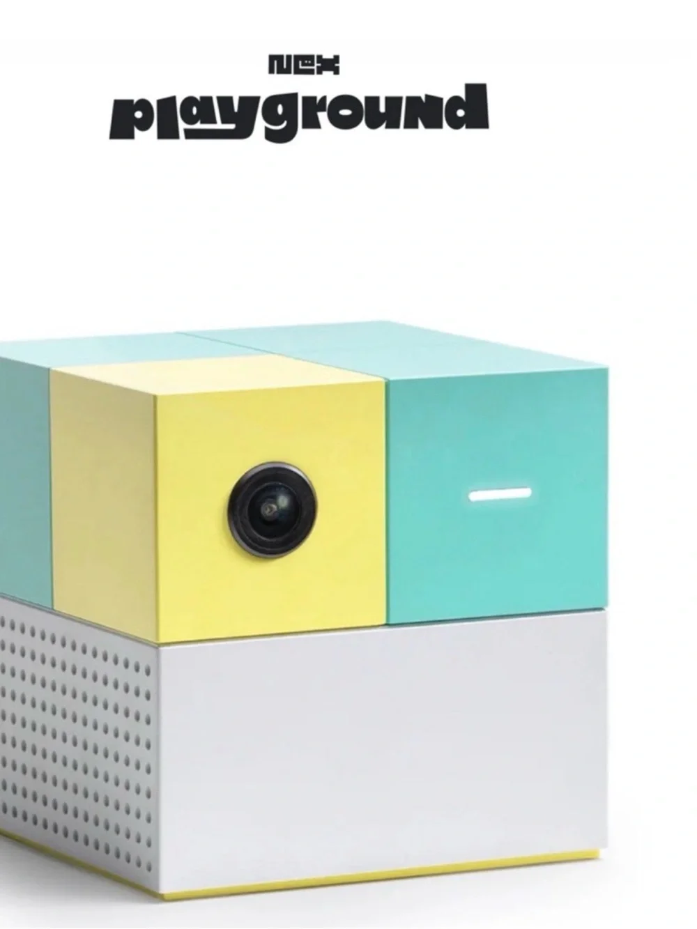 Playground Yellow & Teal Smart Projector Console